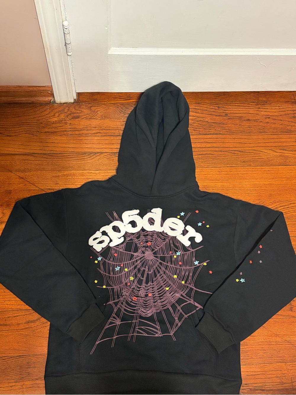 Black Spider Graphic Hoodie Sweatshirt